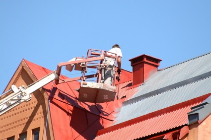 Roof painting in Newport News, Virginia by Complete Painting Services